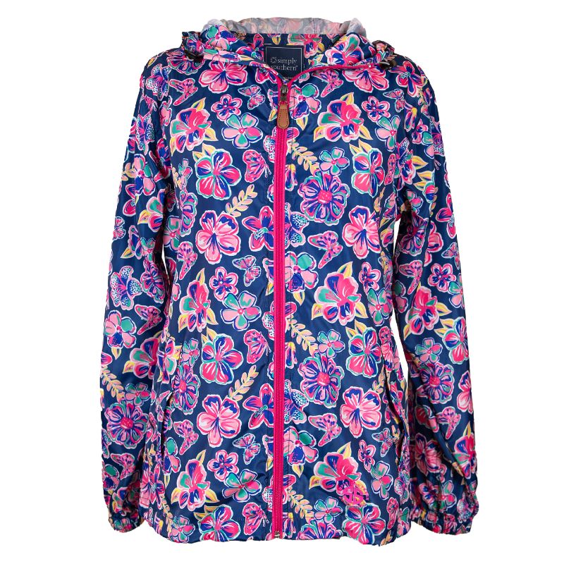 Simply Southern Butterfly Rain Jacket - SimplyCuteTees
