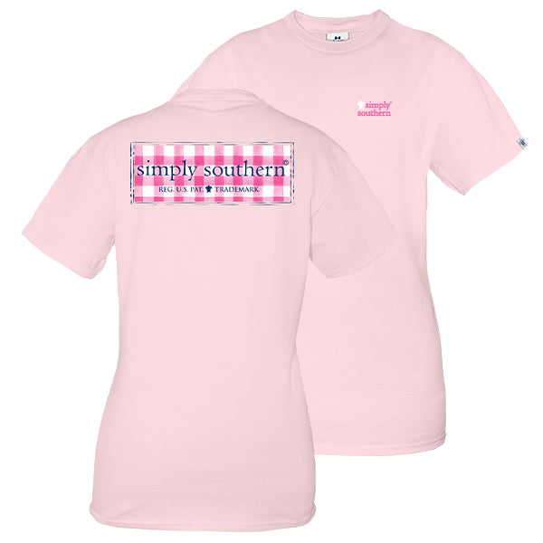 Sale Simply Southern Preppy Classic Logo Pattern T-Shirt