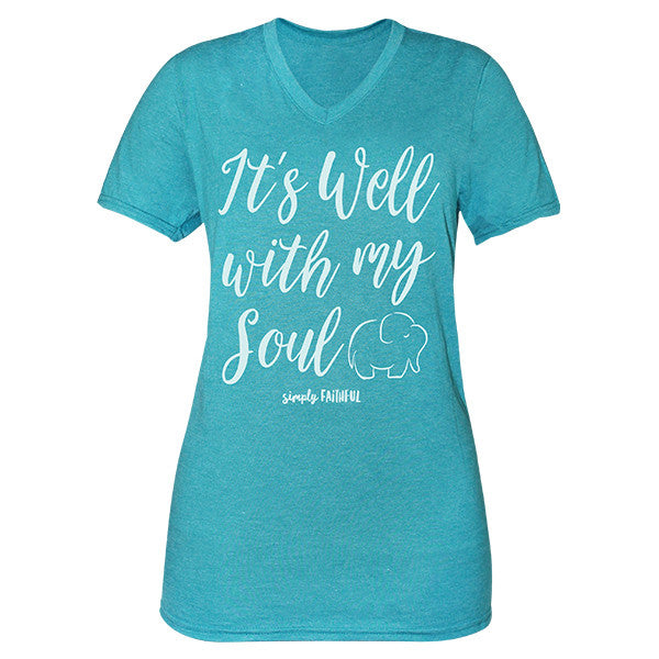 Simply Faithful By Simply Southern Well With My Soul T-Shirt ...