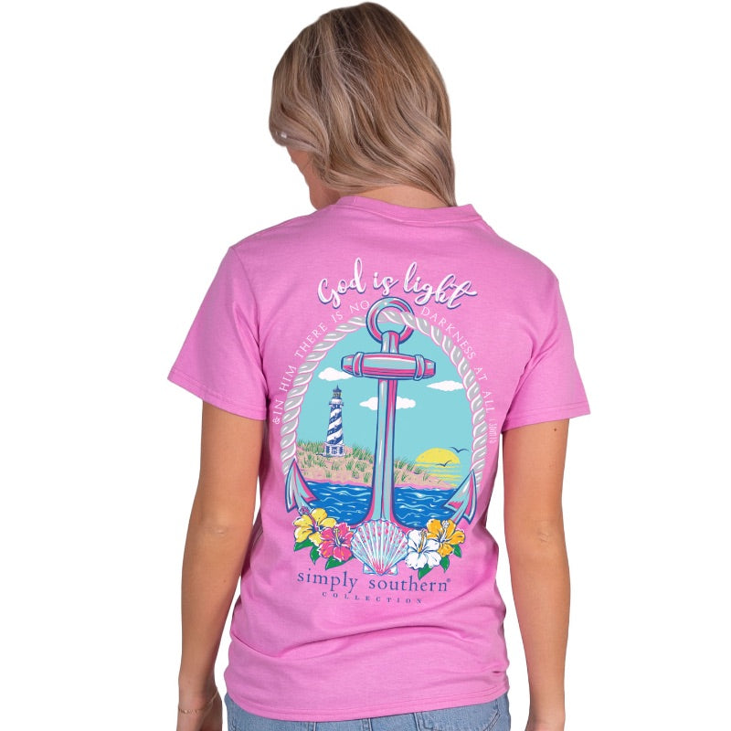 Simply Southern DECKS DOCKS & FLIP FLOPS Short Sleeve T-Shirt