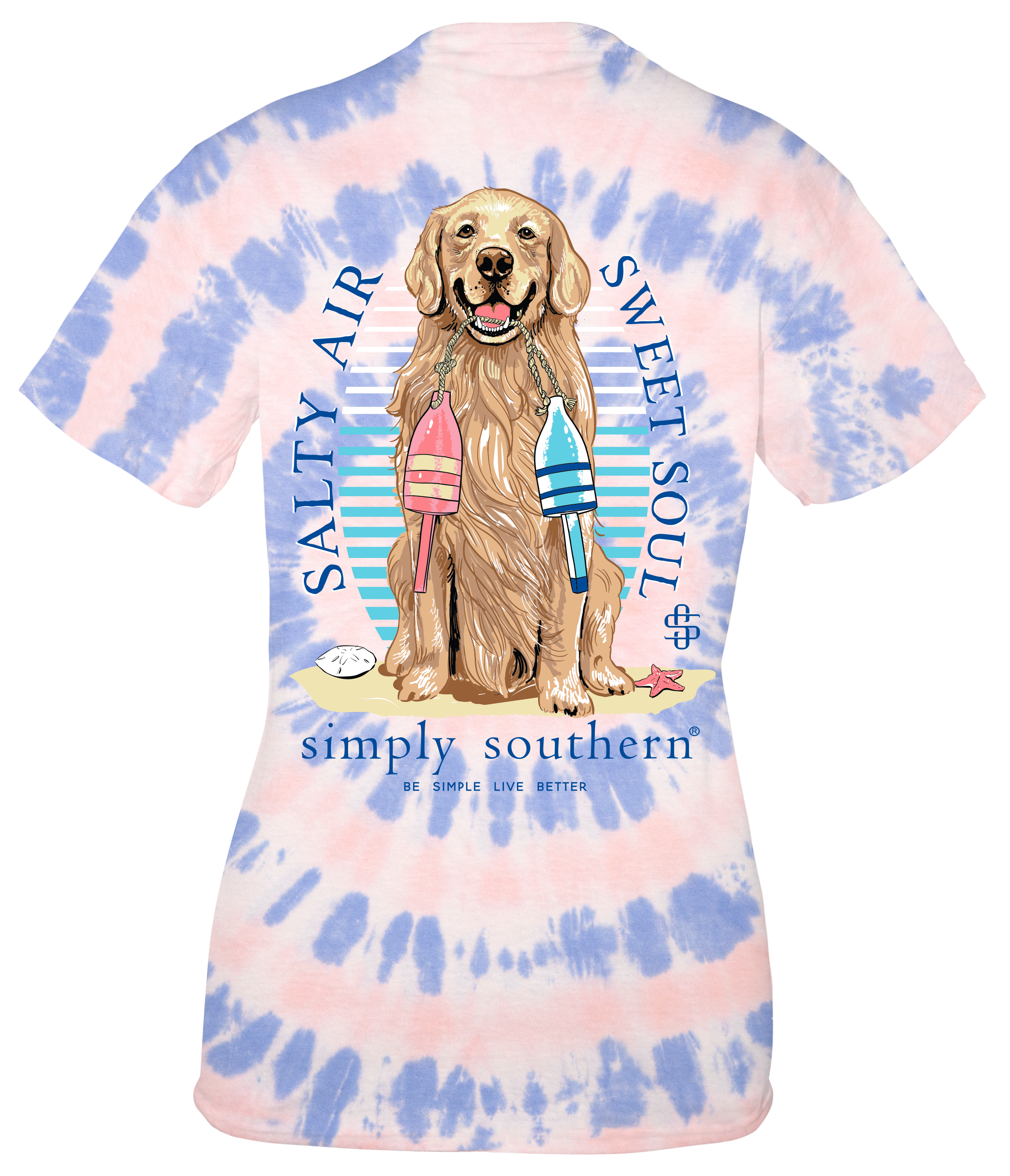 Salty Air Sweet Soul - Dog - S23 - SS - Adult T-Shirt