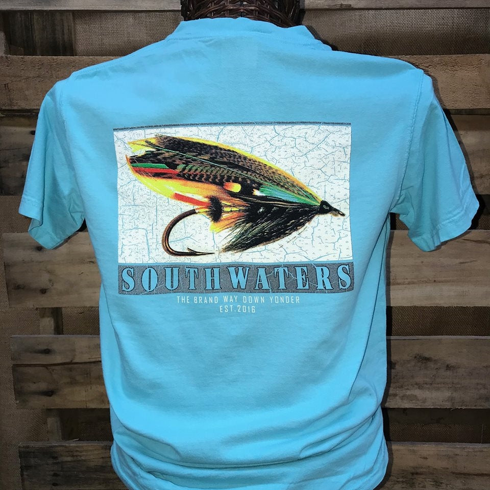 Backwoods South Waters It's All About That Thump Fishing Bright Unisex -  SimplyCuteTees