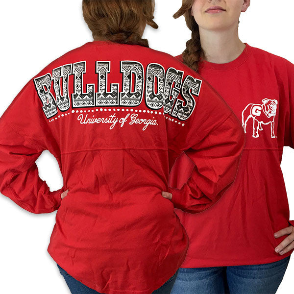 georgia bulldogs shirt womens