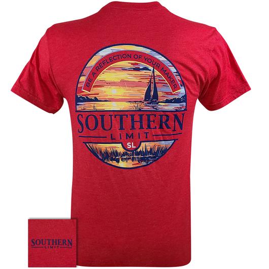 Southern Limits USA Born & Raised Tractor Barn Unisex T-Shirt