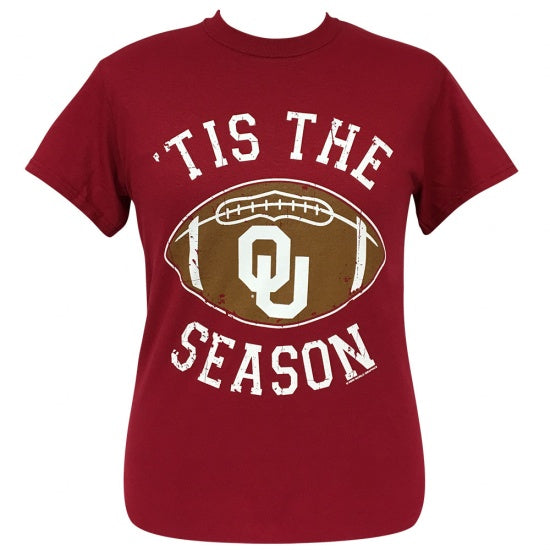 Oklahoma Sooners Preppy Tis the Season 