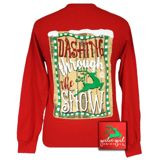 Louisiana Long Sleeve T Shirt - Snowshirt