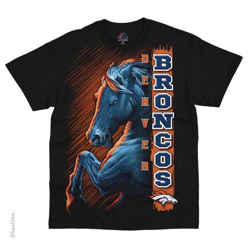 Denver Broncos Nfl I'll Be There For You Logo T Shirt - Limotees