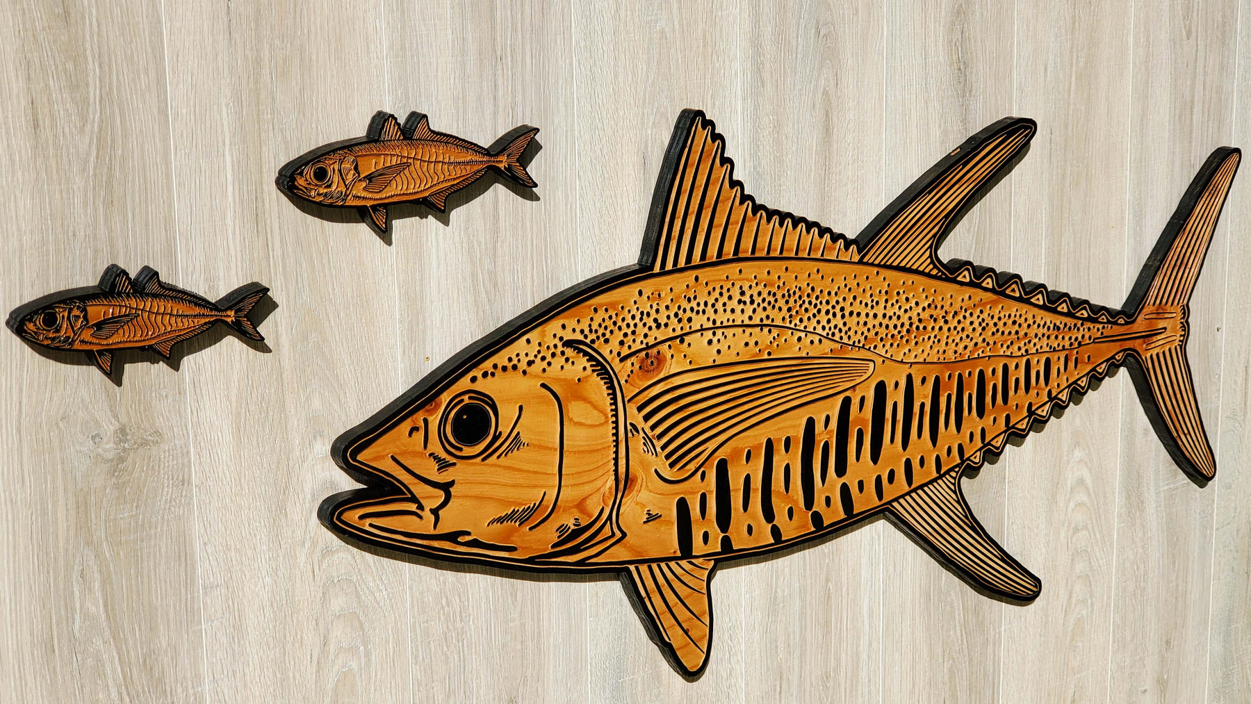 Pin by wilson on crafts  Fish wood carving, Wood carving art, Wooden fish