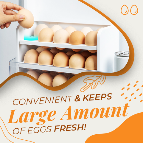 3 Layers Refrigerator Egg Storage Box