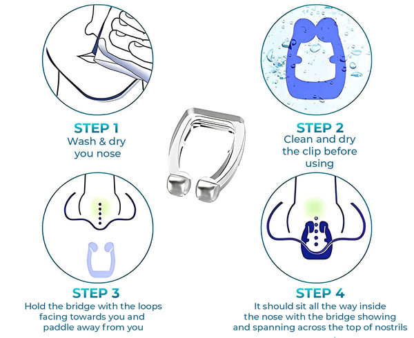 GFOUK™ Sleep Apnea Prevention Nose Clip 