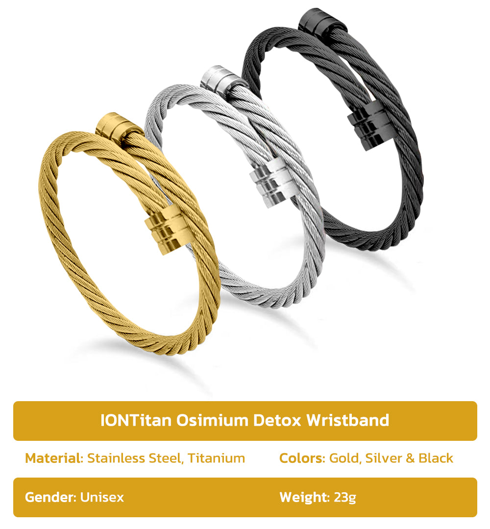 IONMag Osimium Detox Wristband
