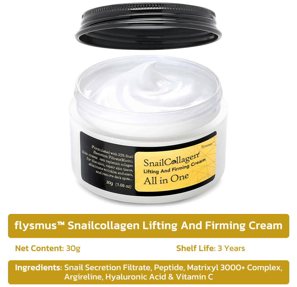 flysmus™ Snailcollagen Lifting und straffende Creme