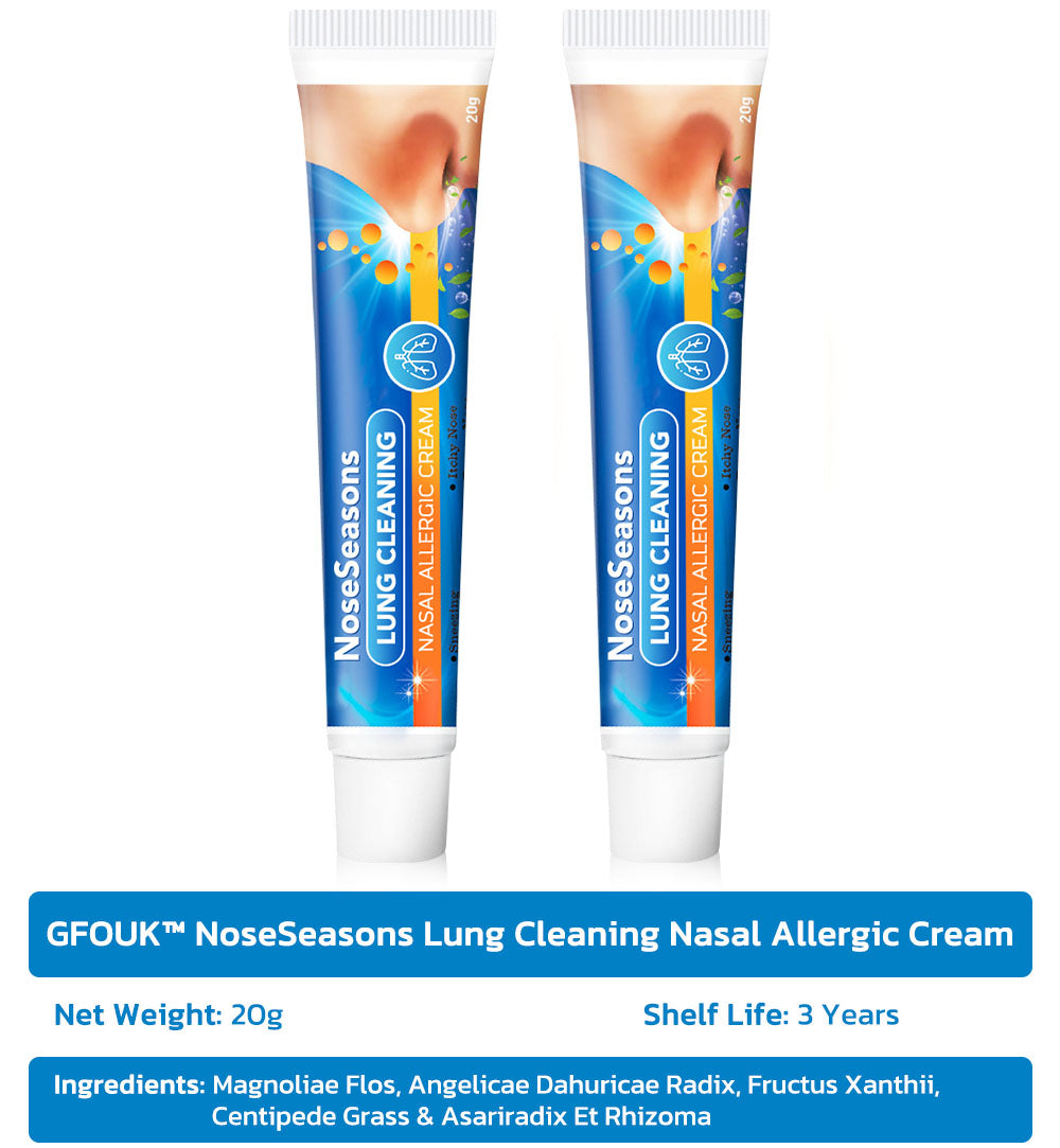 GFOUK™ NoseSeasons Lungenreinigende Nasale Allergiker Creme
