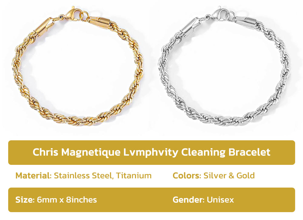 Chris Magnetique Lvmphvity Cleaning Bracelet