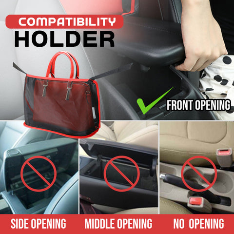 Car Handbag Holder Car Mesh Organizer Net Pocket Purse/Book/Phone