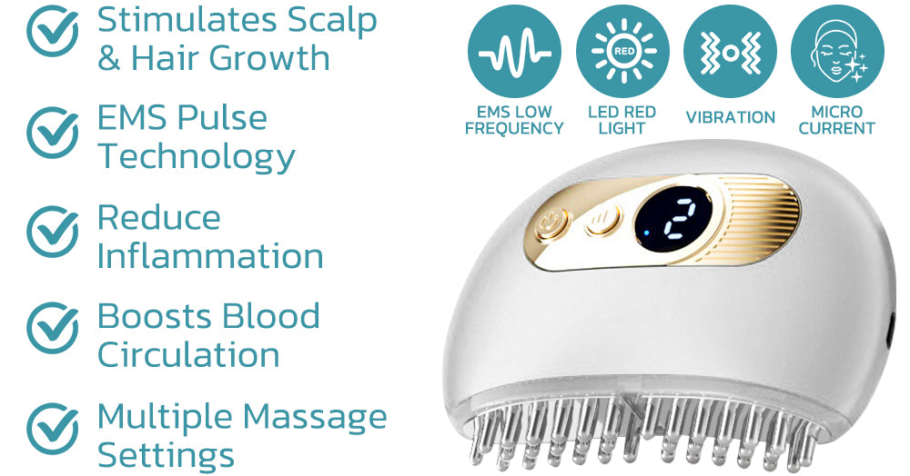 GFOUK™ EMS Nourishing Scalp Acupoint Massage Device