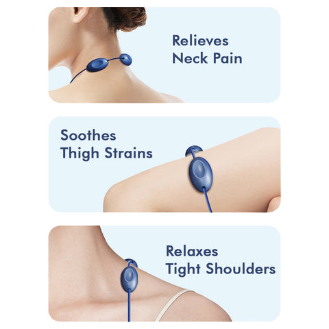 AcuPro EMS Neck Acupoints Massage Lymphvitic Device