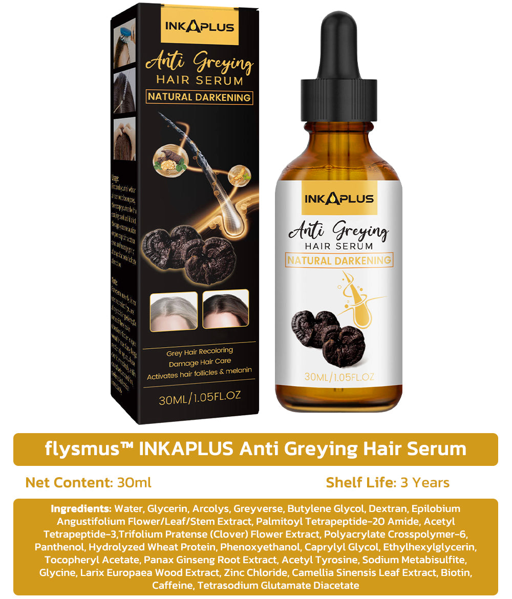 flysmus™ INKAPLUS serum against gray hair