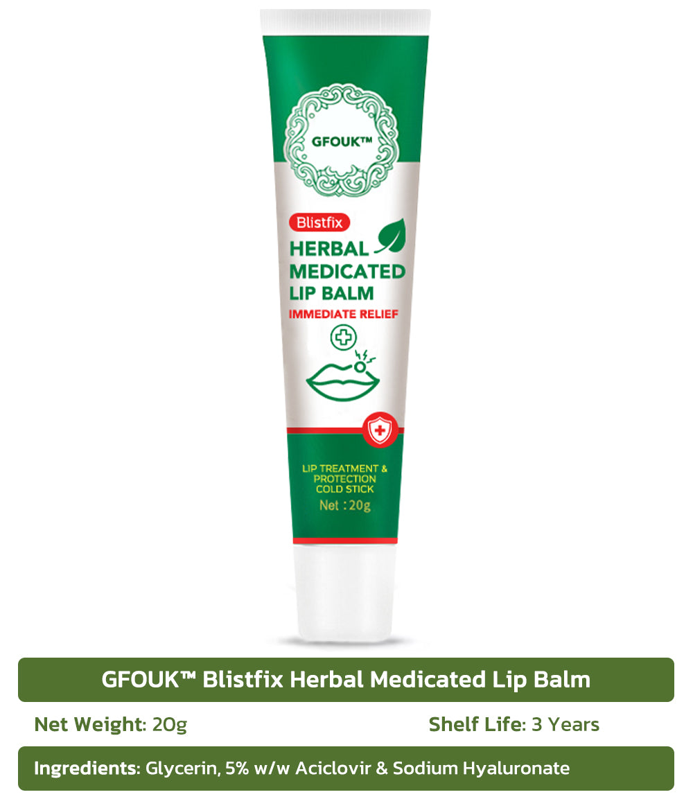 GFOUK™ Blistfix Herbal Medicated Lip Balm