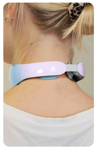 EMS Neck Acupoints Lymphvity Massager Device