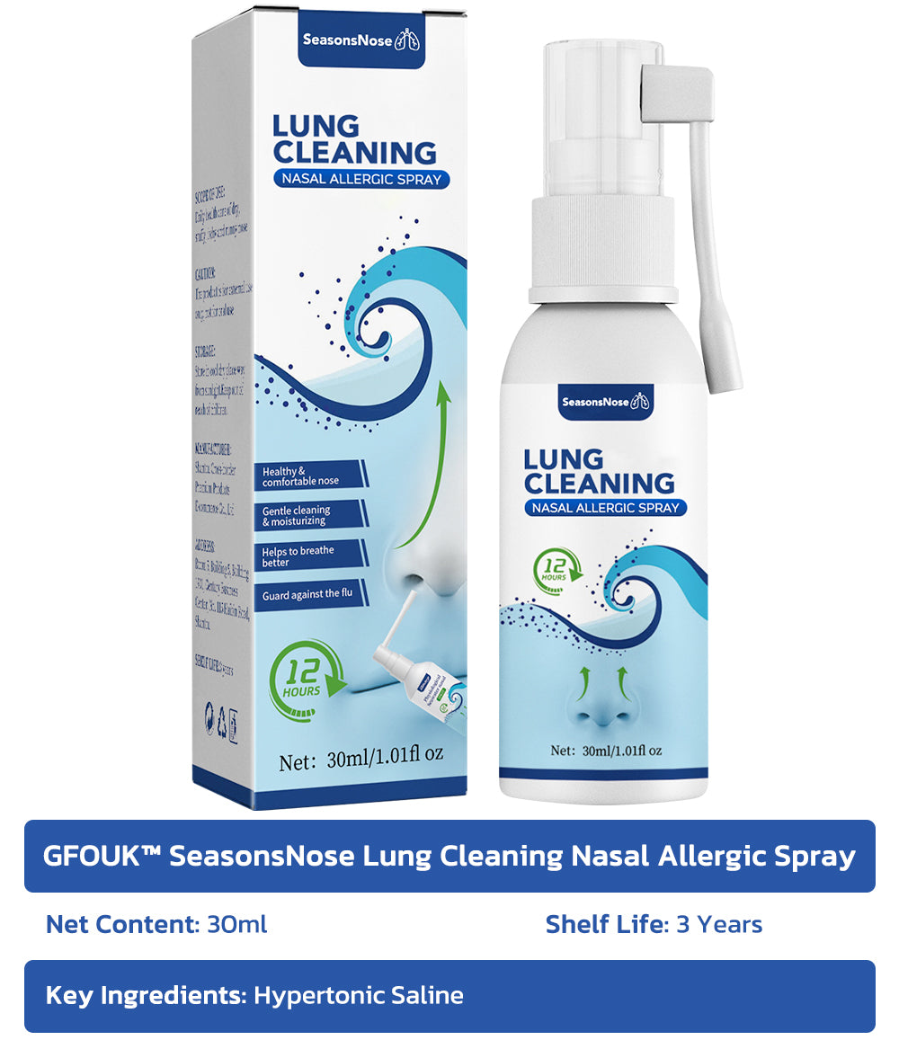 GFOUK™ SeasonsNose Lung Cleaning Nasal Allergic Spray