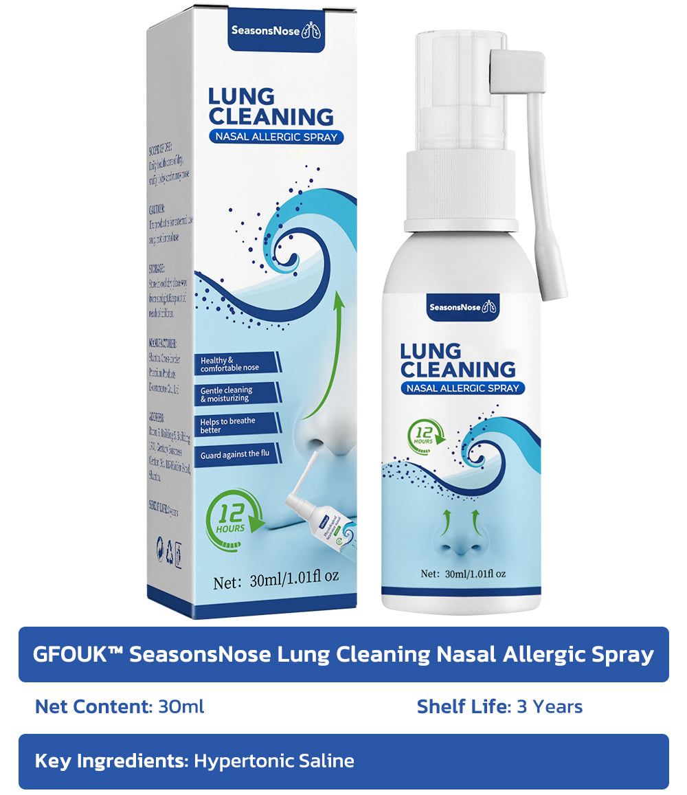 GFOUK™ SeasonsNose Lungenreinigung Nasenspray für Allergiker