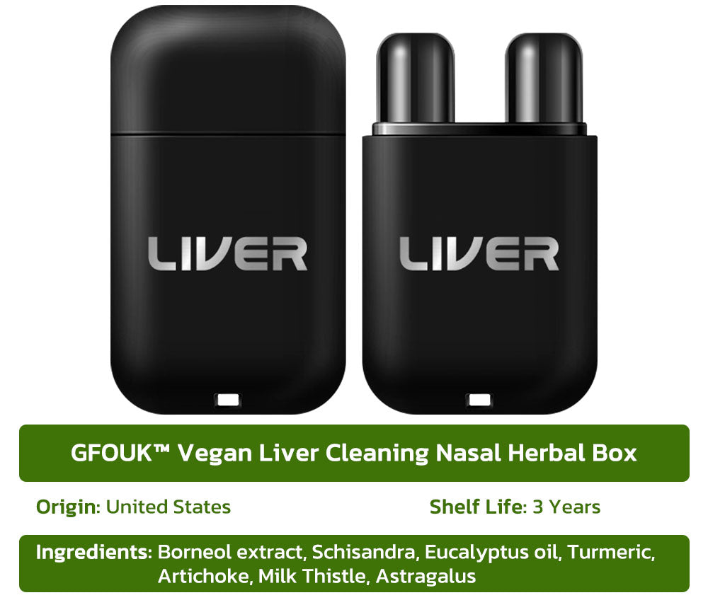 GFOUK™ Vegan Liver Cleaning Sinus Herbal Box
