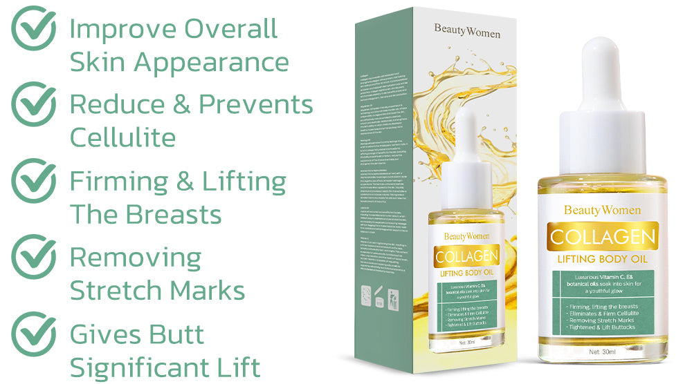 flysmus™ Revitalizing Collagen Lifting Body Oil