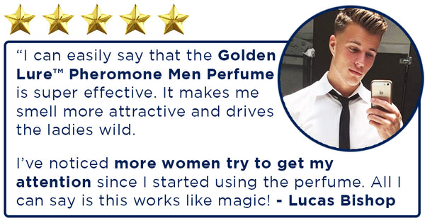 عطر Golden Lure ™ Pheromone الرجالي - Wowelo - متجرك الذكي عبر