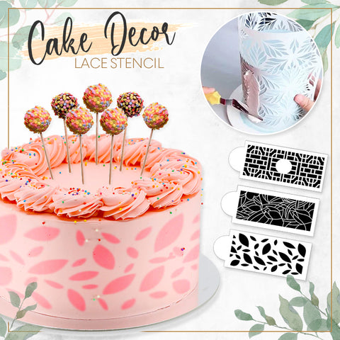 Cake Decorating Lace Stencils Set