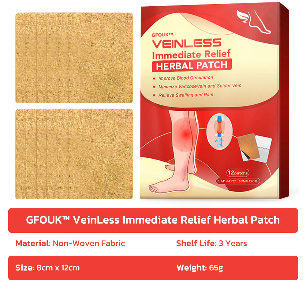GFOUK™ VeinLess Immediate Relief Herbal Patch