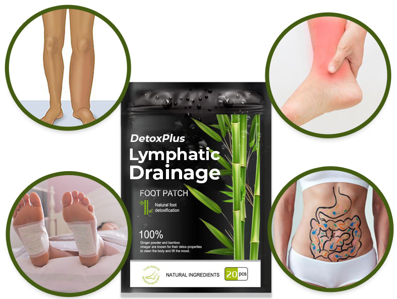 DetoxPlus Lymphatic Drainage Foot Patch