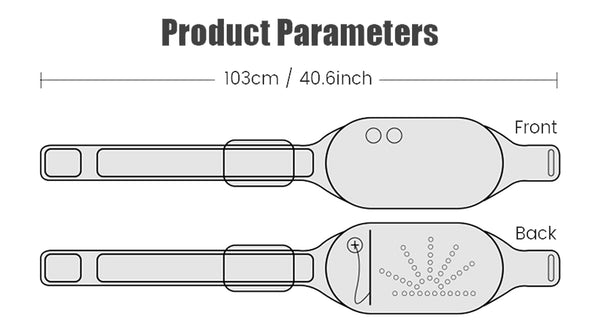 Graphene Heating Acupoint Massage Belt