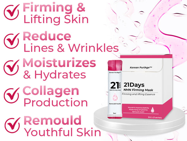 PuriAge™ Korean 21Days NMN Firming Mask
