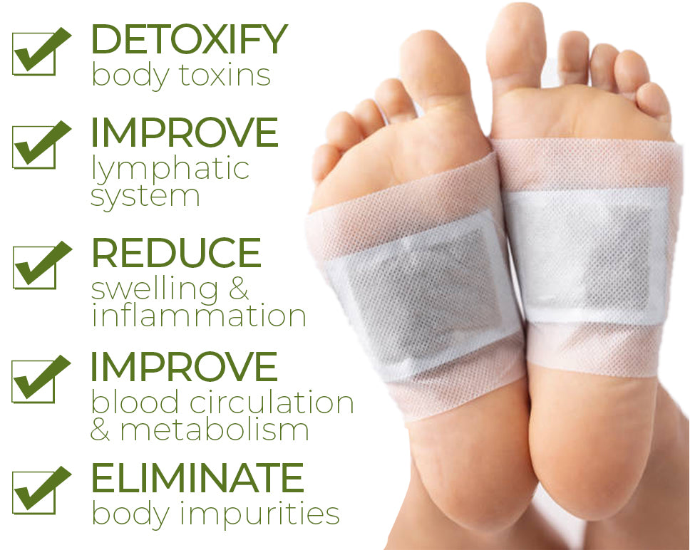 DetoxPlus Lymphatic Drainage Foot Patch