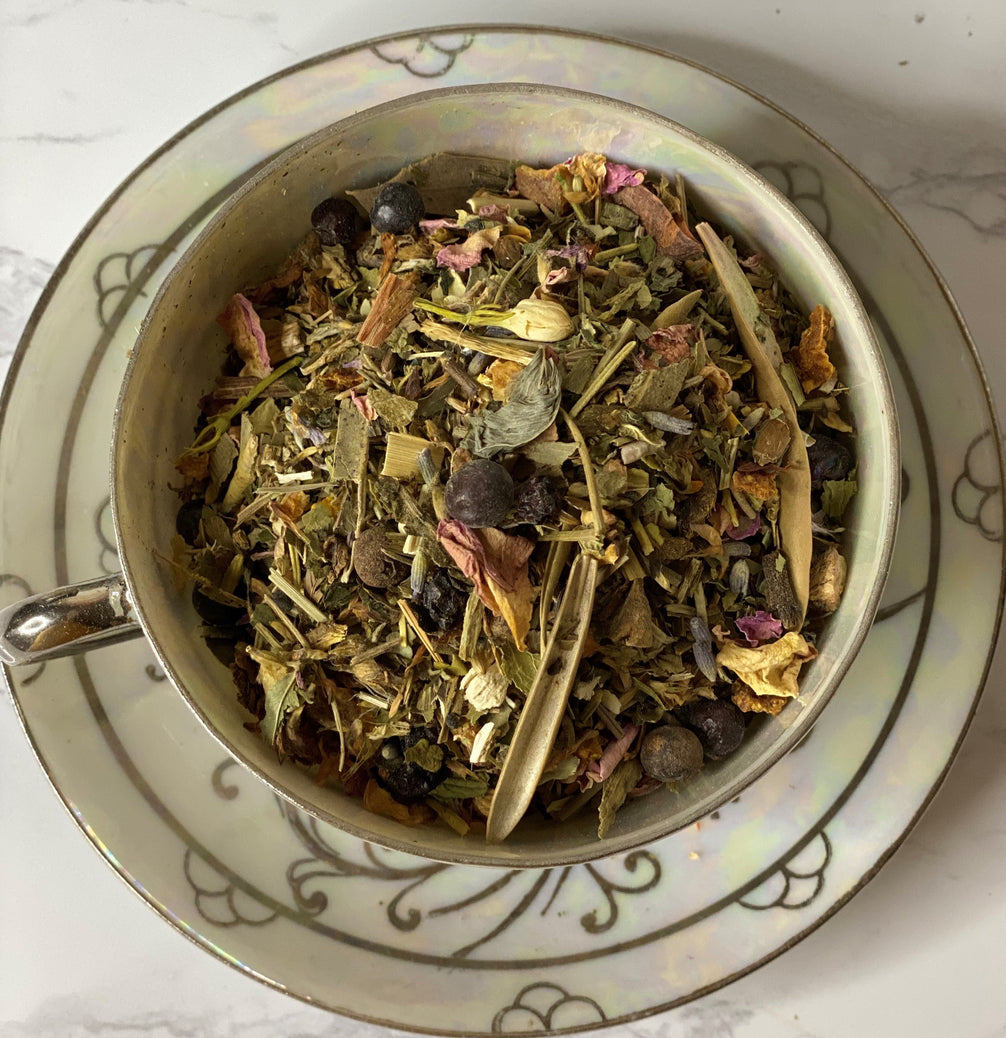 sweet broom bush tea