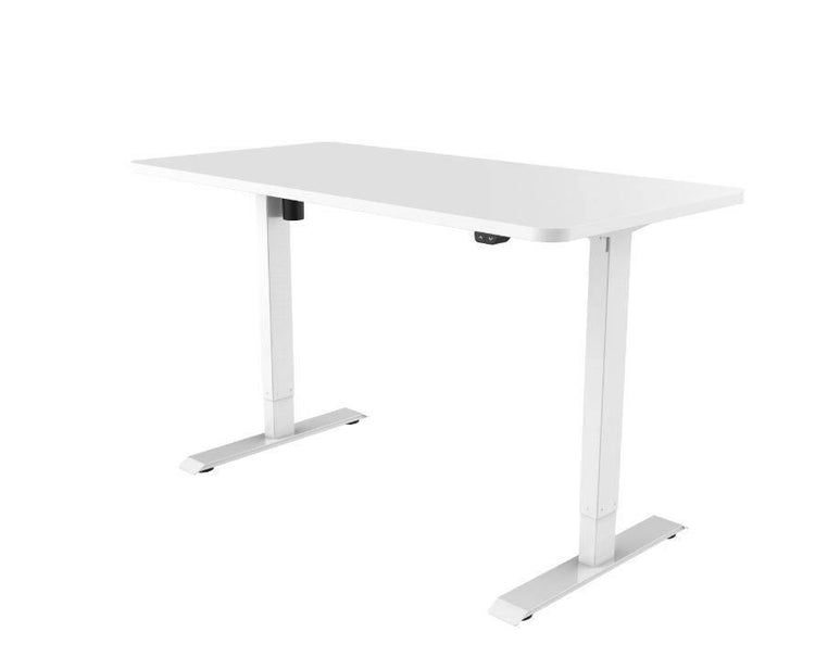 standing desk electric white