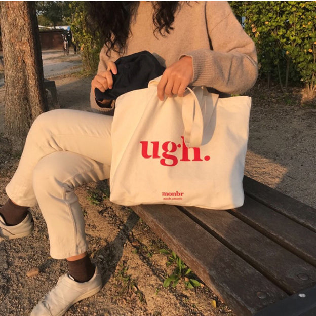 UGH Canvas Tote Bag from Tristar Boutique