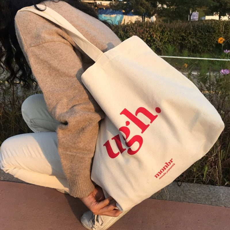 UGH Canvas Tote Bag from Tristar Boutique