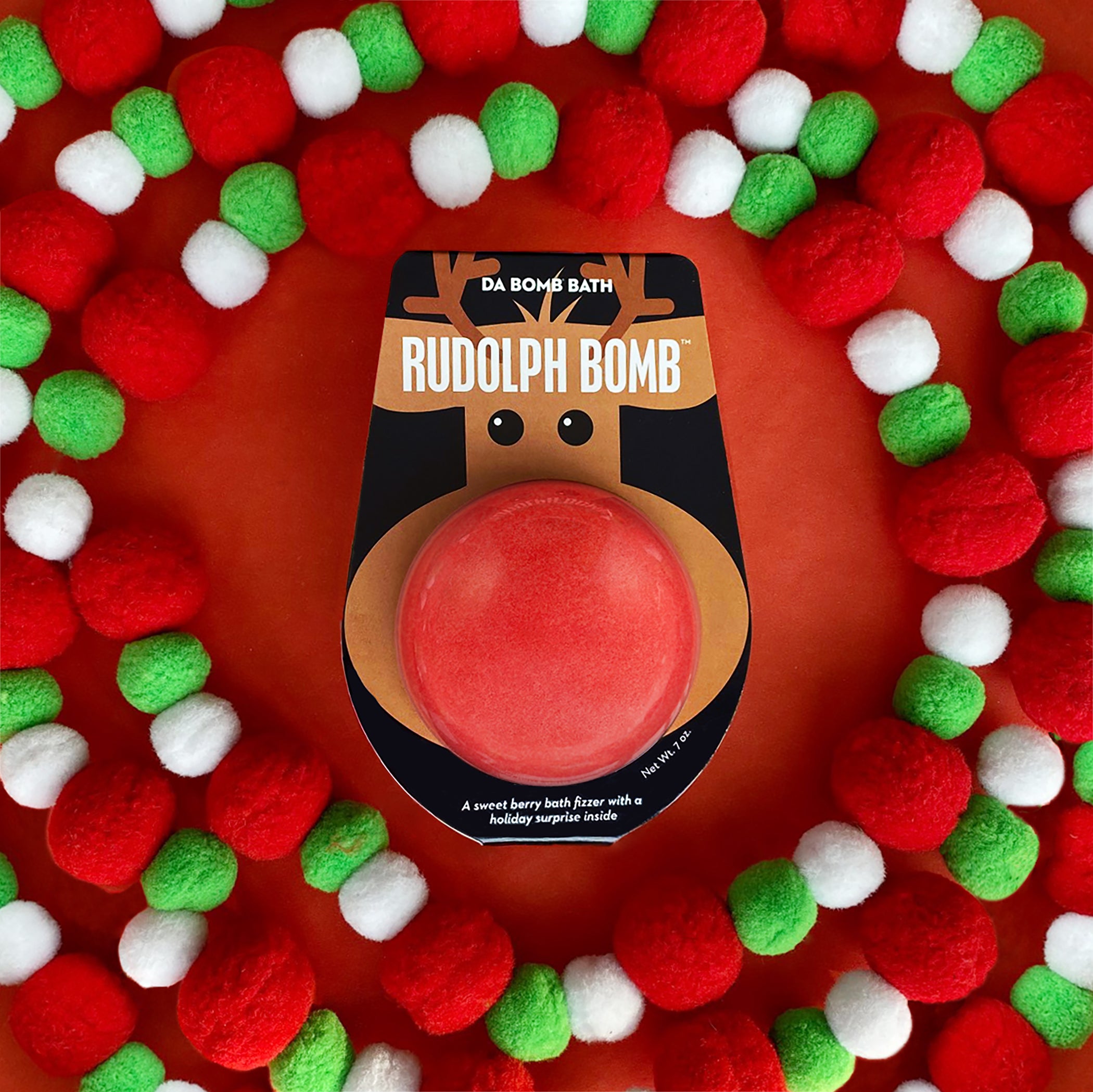 da bomb rudolph bath bomb