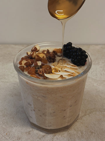 Overnight oats Husk and Honey Granola