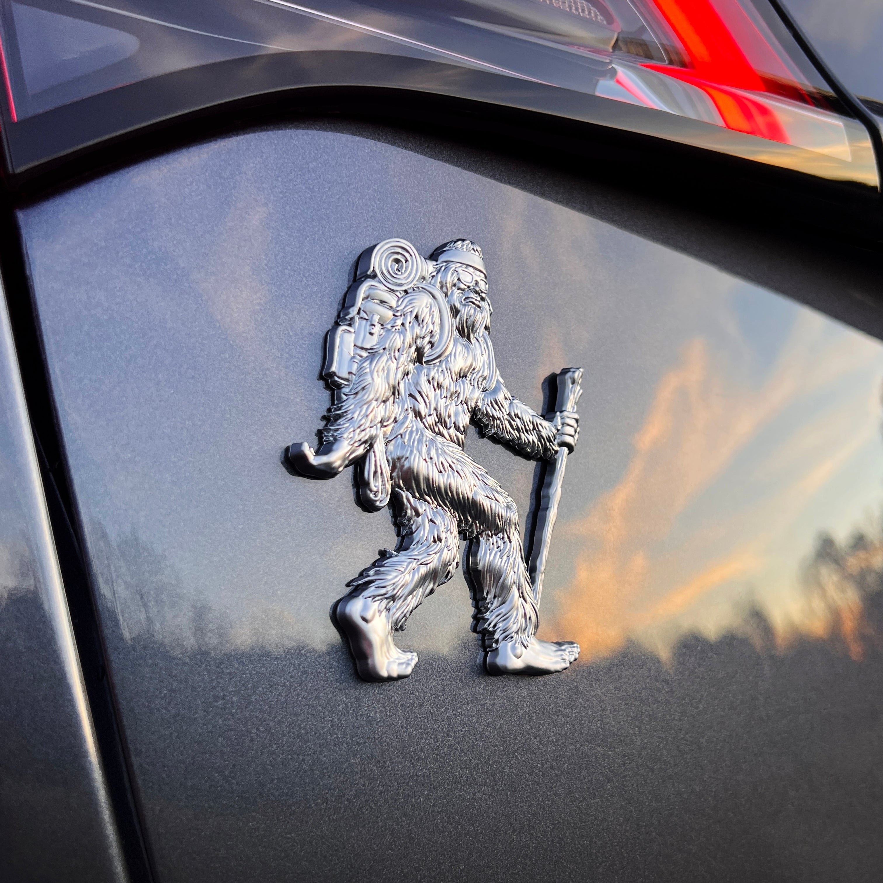 the SASQUATCH  BADGE (right facing)