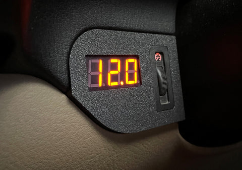 e36 voltmeter panel gauge pod