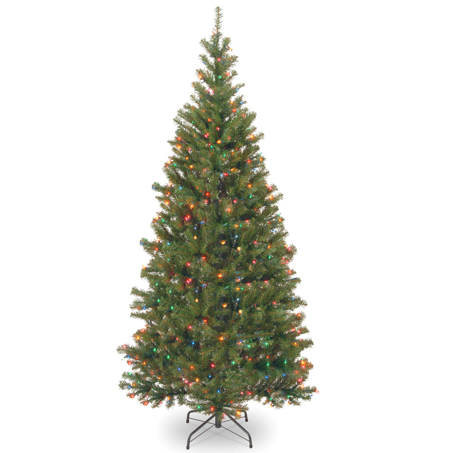 Maypex 7 ft. Green Spruce Lighted Artificial Christmas Tree