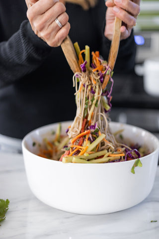 meatless monday, vegan soba peanut noodle salad, wynns kitchen