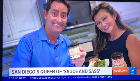 CBS 8 Feature: Wynn Austin is San Diego's Queen of Sauce and Sass