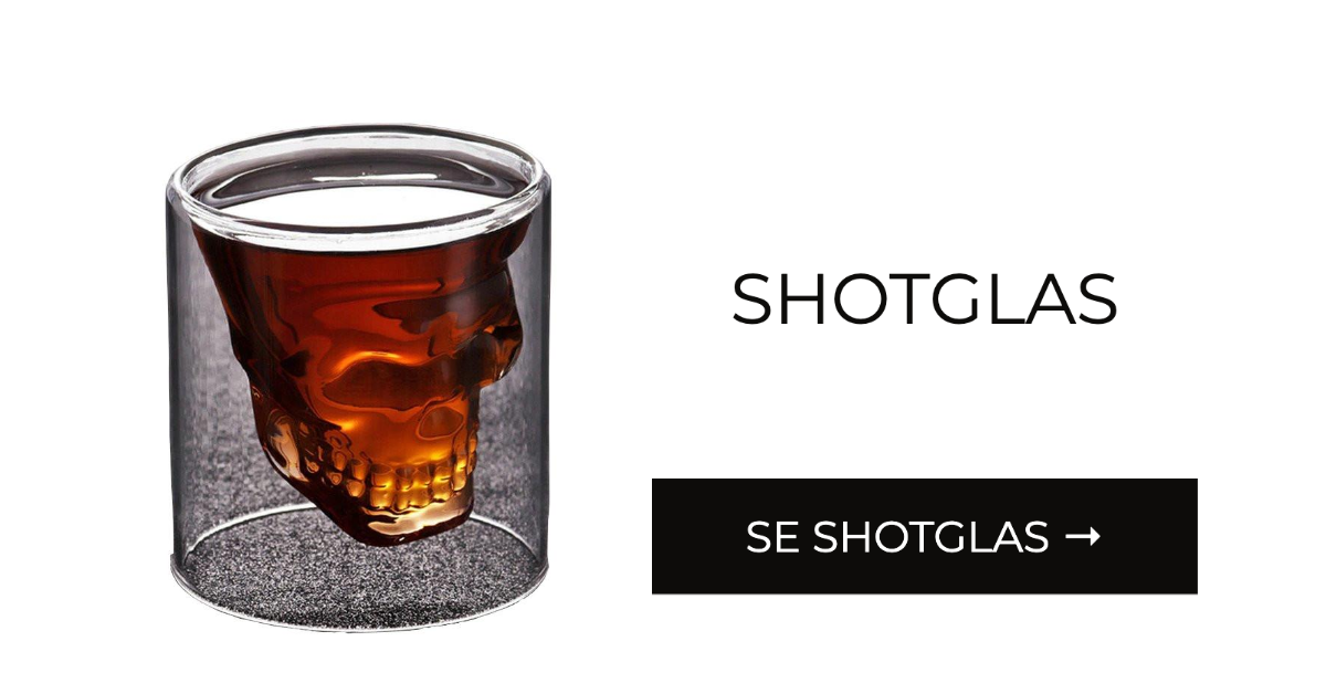 Dödskalle Shotglas 