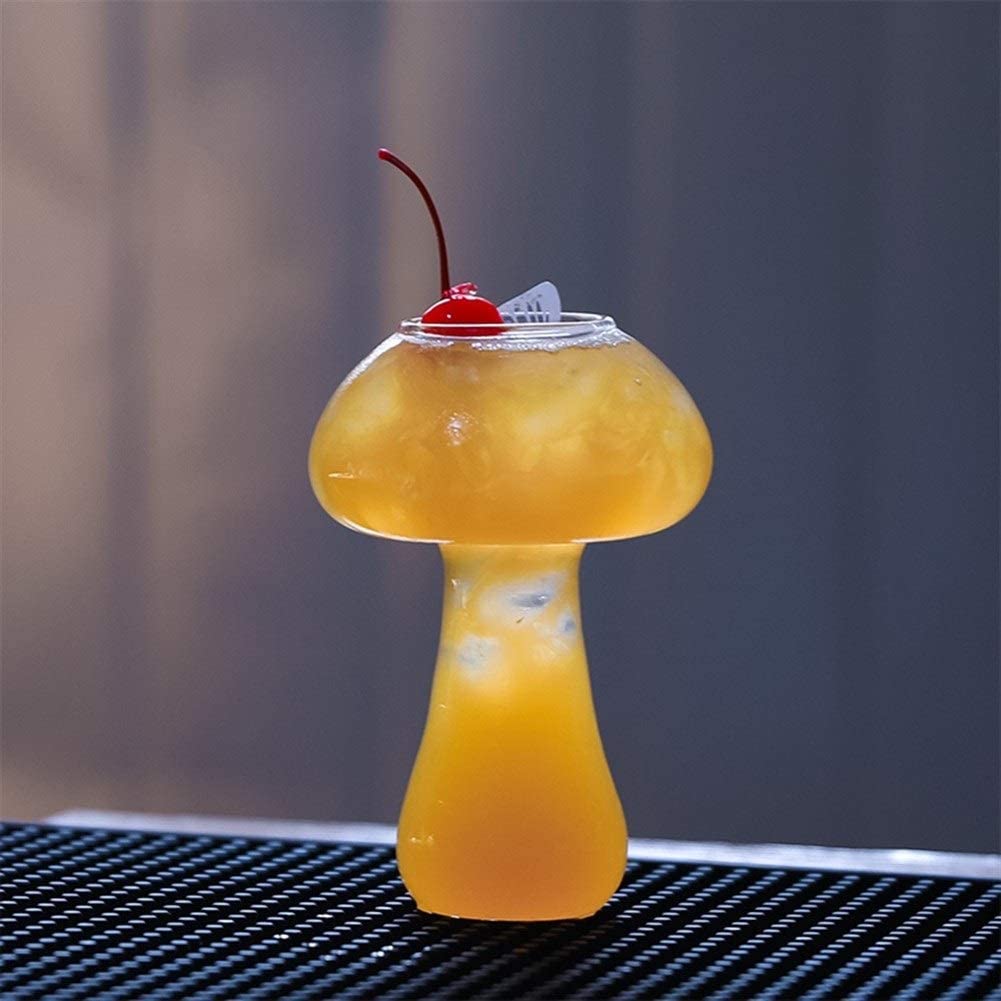 Svampformat Drinkglas Transparent