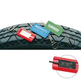 promotional tyre tread branded printed keyring