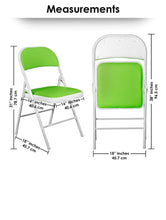 Load image into Gallery viewer, Folding Padded Metal Chair Story@Home
